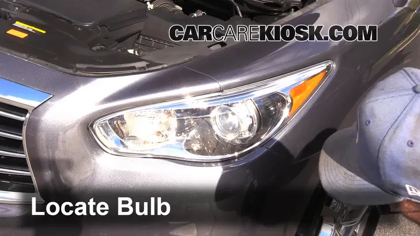 2013 Infiniti JX35 3.5L V6 Lights Daytime Running Light (replace bulb)